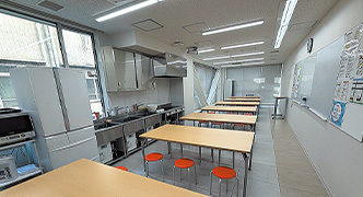 千葉教室の家庭科室の写真