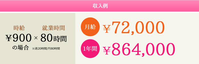 収入例