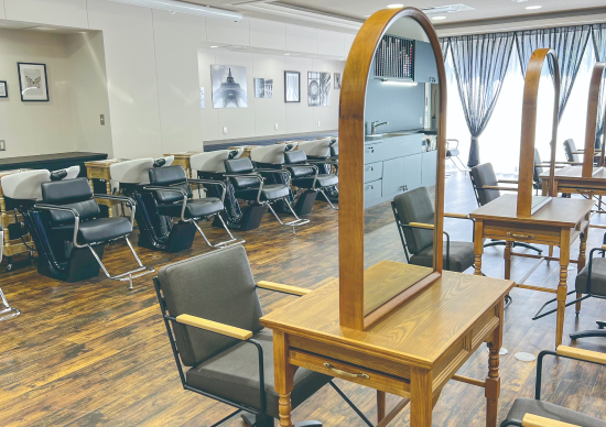 美容実習室