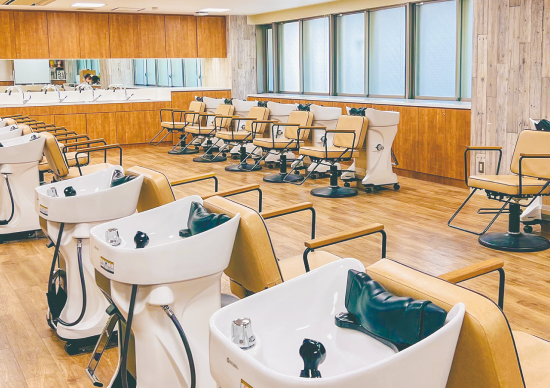 美容実習室