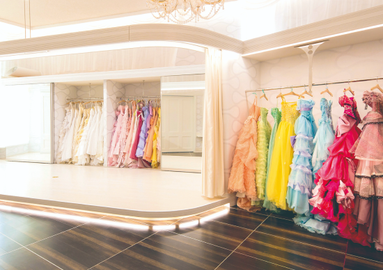 ドレス着付け実習室