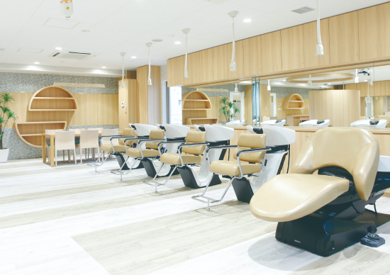 シャンプー実習室