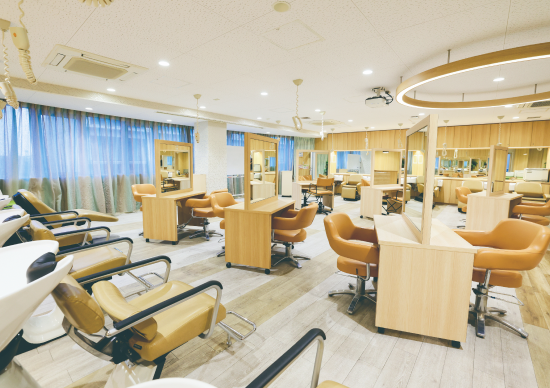 美容科サロン実習室