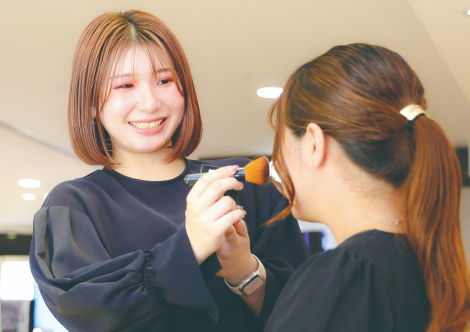 トータルビューティー科 メイクアップコース 2024年 卒業