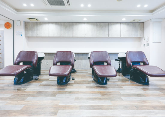 シャンプー実習室