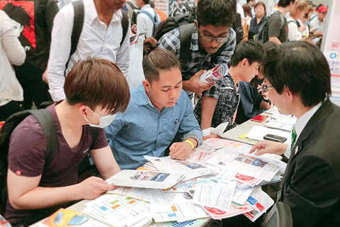 School entrance fair