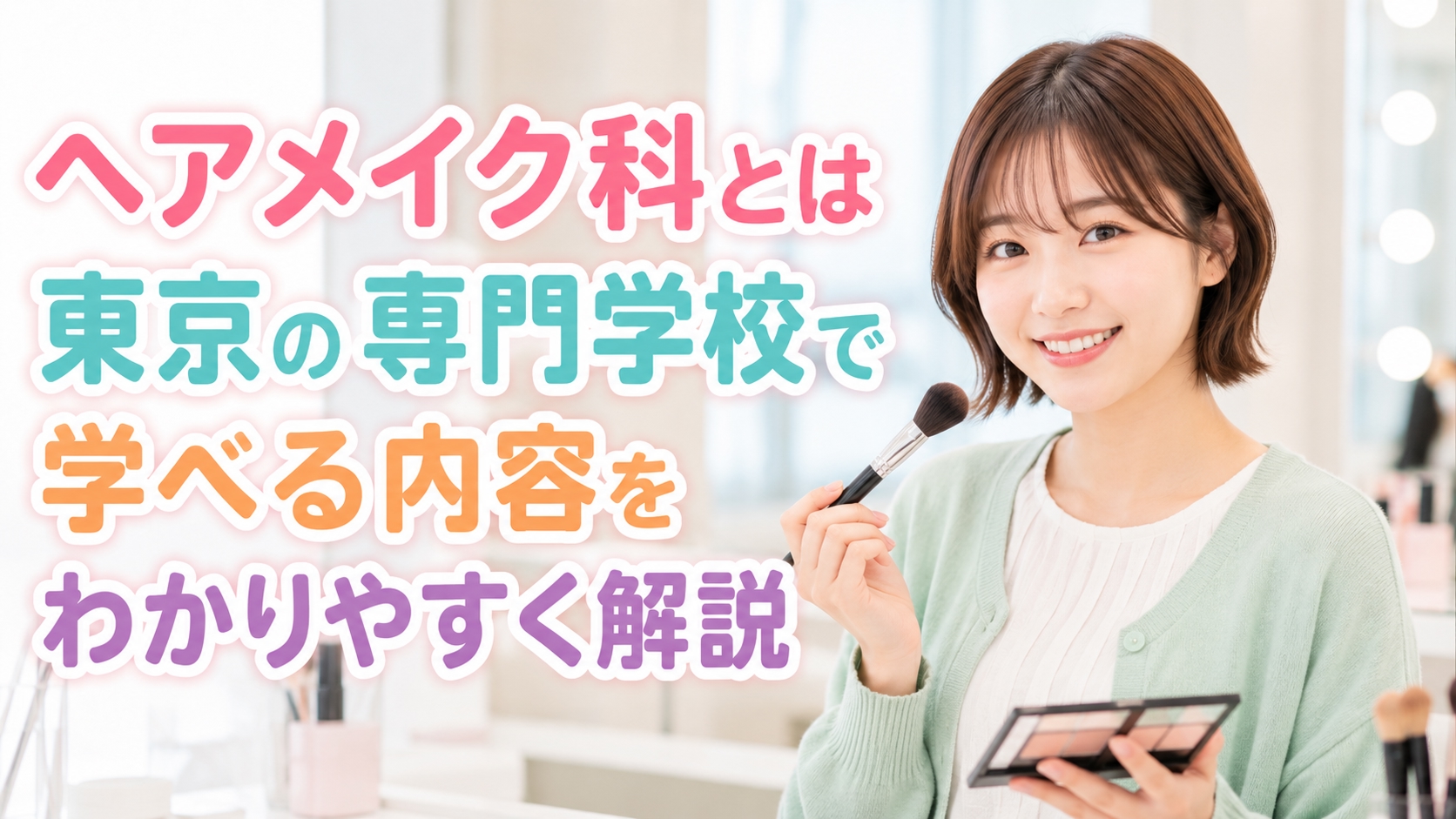 ヘアメイク科とは？東京の専門学校で学べる内容をわかりやすく解説