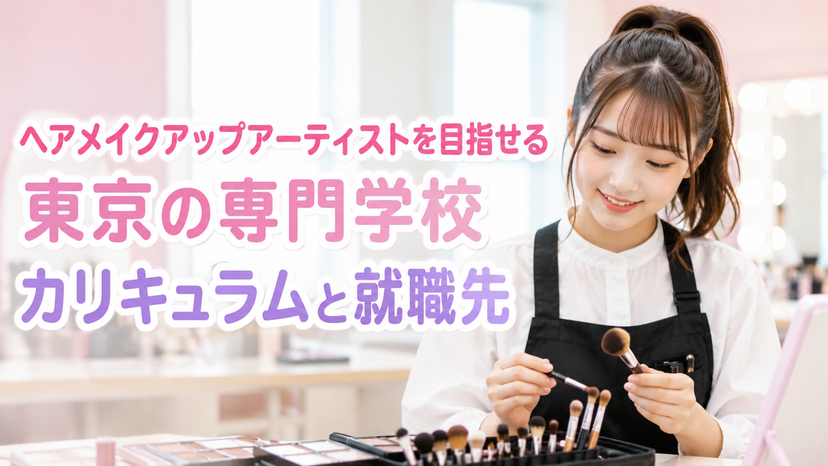 ヘアメイクアップアーティストを目指せる東京の専門学校｜カリキュラムと…