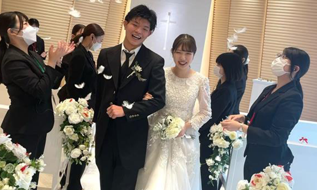 模擬結婚式に参列しよう♪