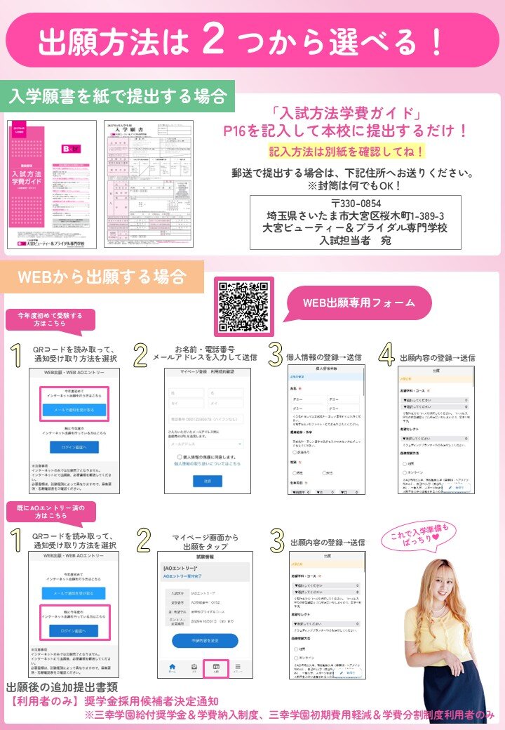 出願方法（AO用）2ページ目