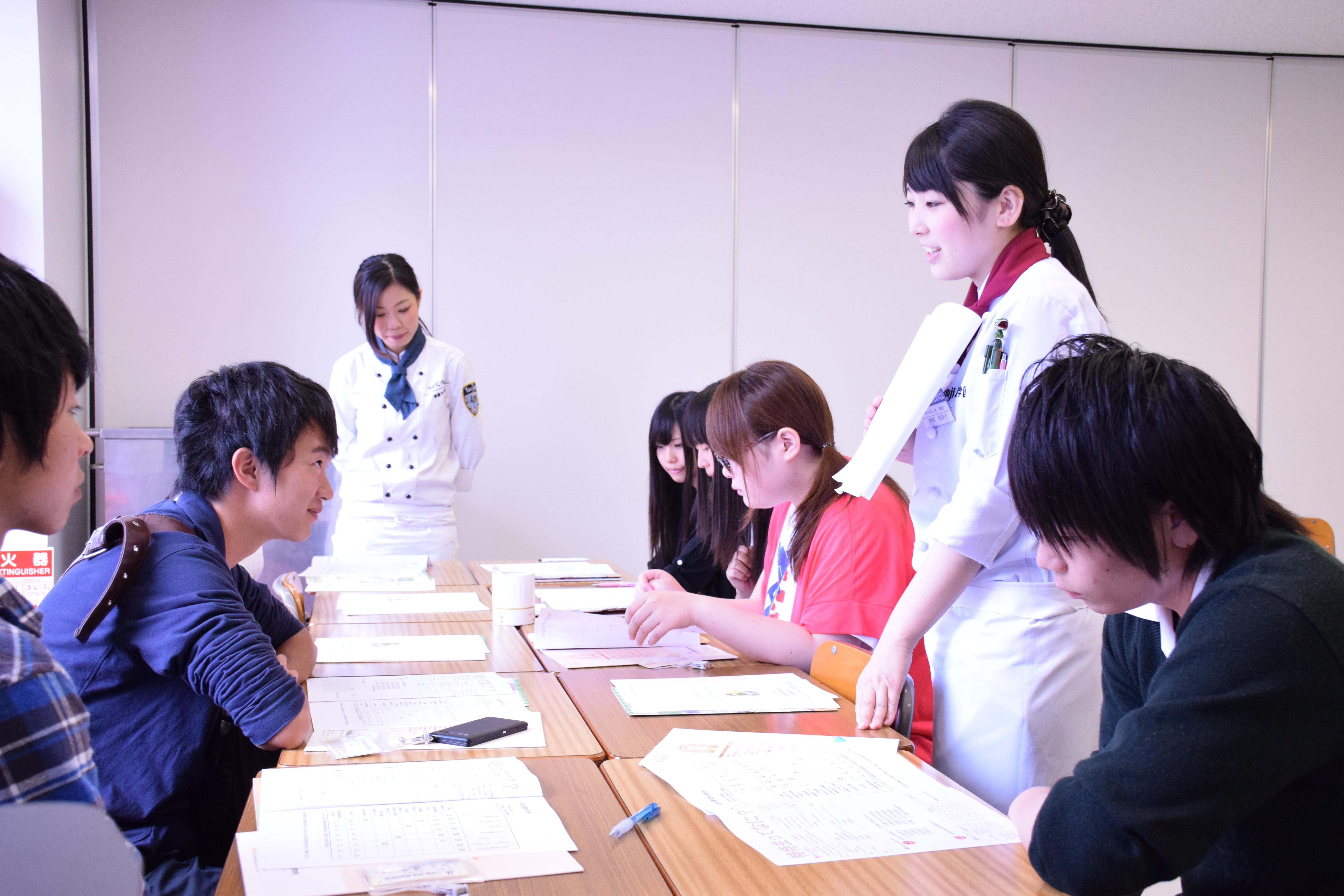 先生と在校生がしっかりサポート！