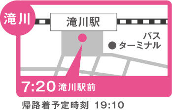集合場所の地図