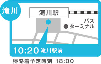 集合場所の地図