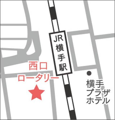 集合場所の地図