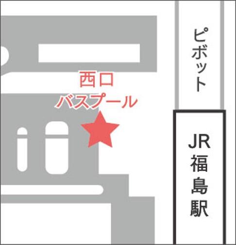 集合場所の地図