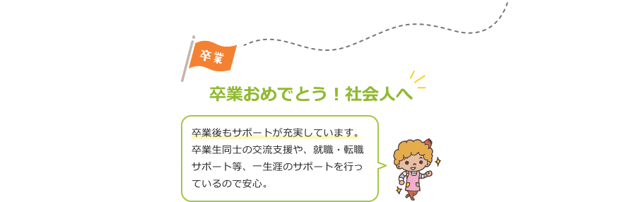 卒業おめでとう！社会人へ