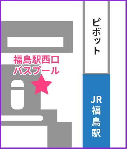 地図:福島駅