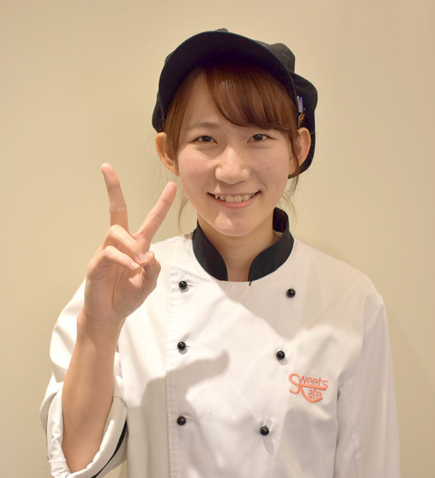 就職内定者紹介 資格 就職 名古屋スイーツ カフェ専門学校 パティシエ カフェの製菓専門学校