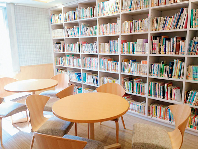 写真：図書室