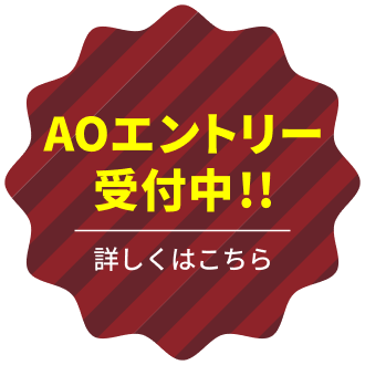 AOエントリー受付中！詳しくはこちら