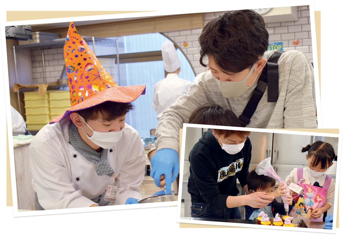 校内ハロウィンイベント
