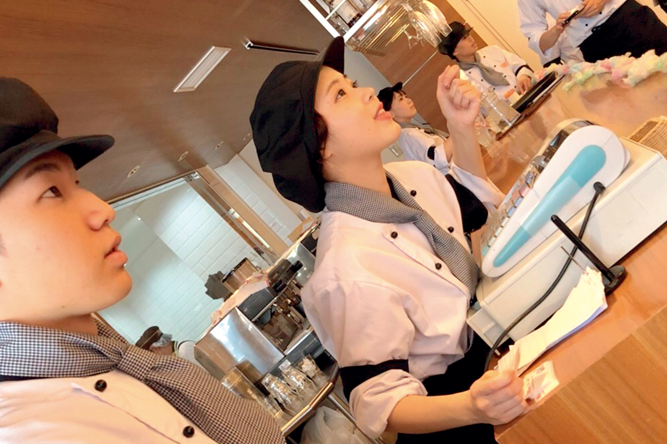 当日！ 学内店舗実習スケジュール
