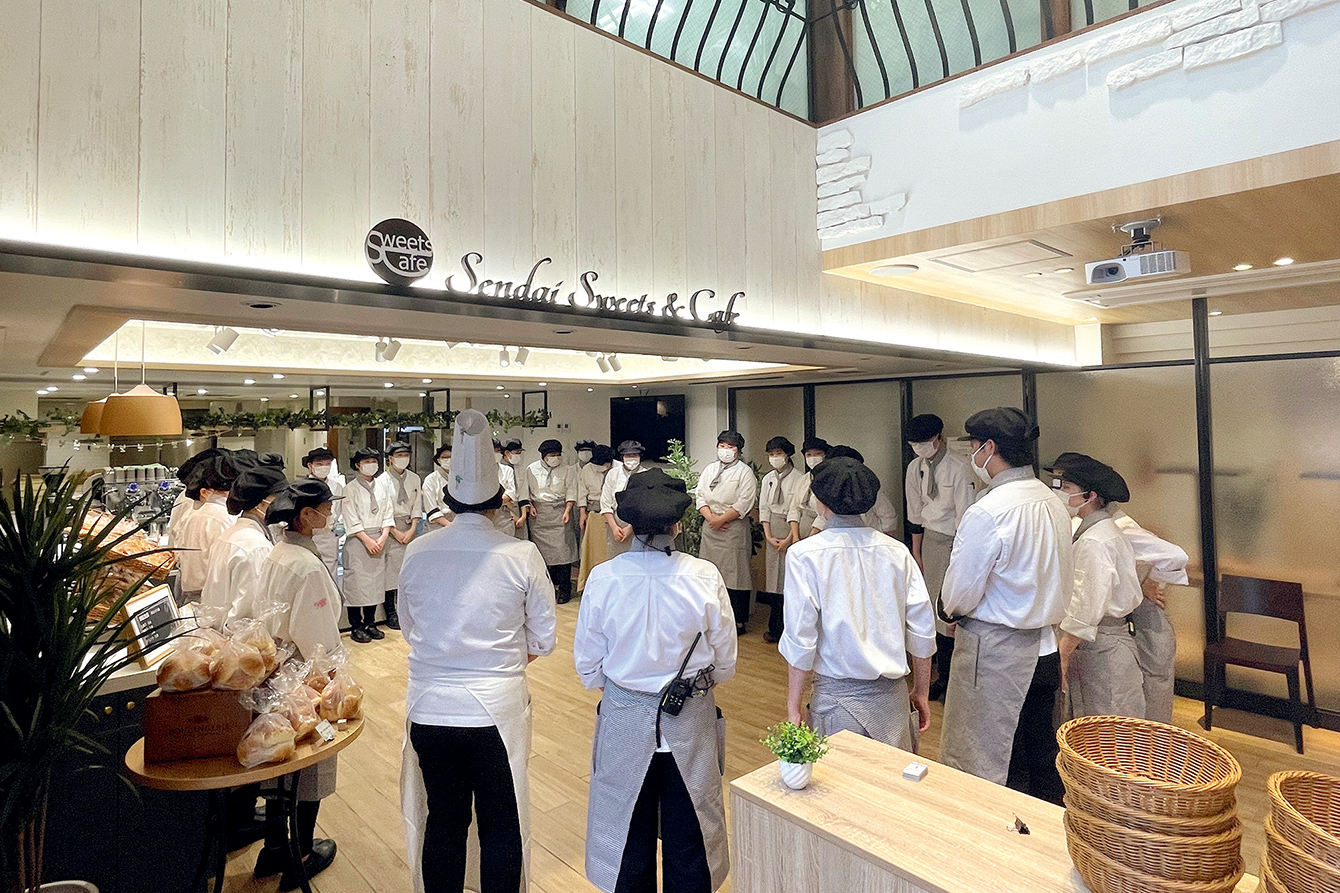 当日！ 学内店舗実習スケジュール