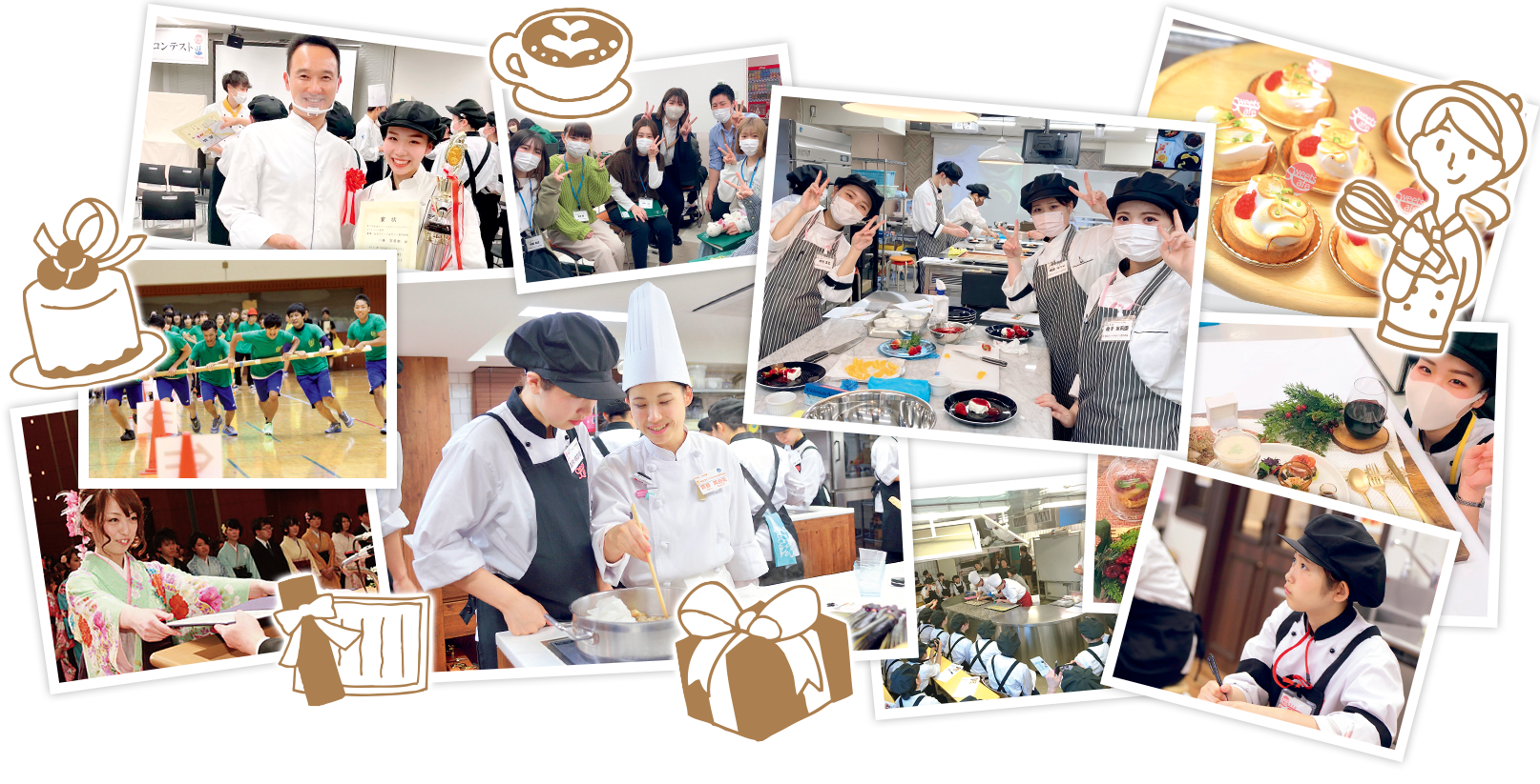 たのしいイベントがたっくさん! 充実のキャンパスライフで夢を実現させよう!