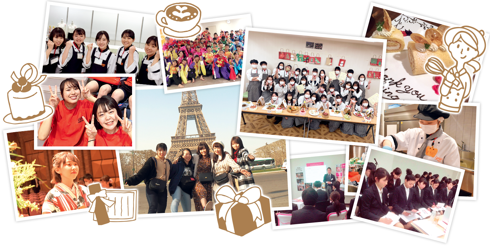 たのしいイベントがたっくさん! 充実のキャンパスライフで夢を実現させよう!