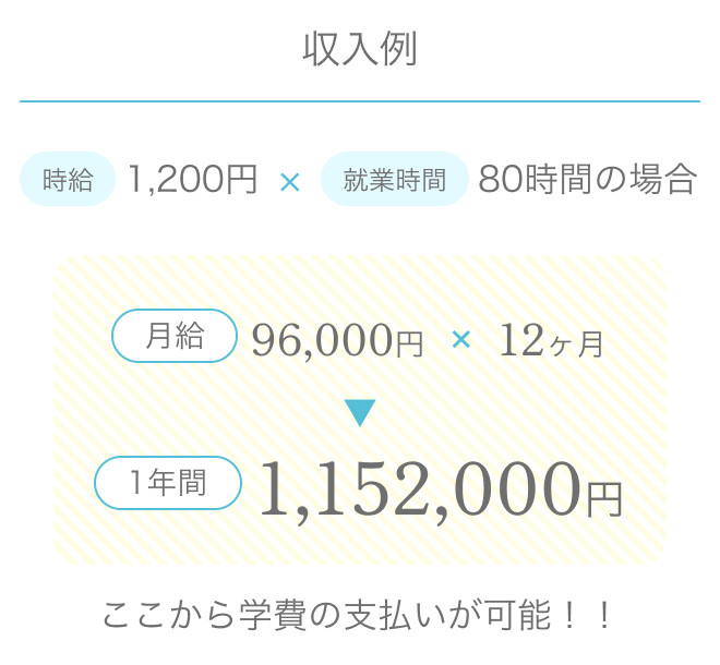 収入例