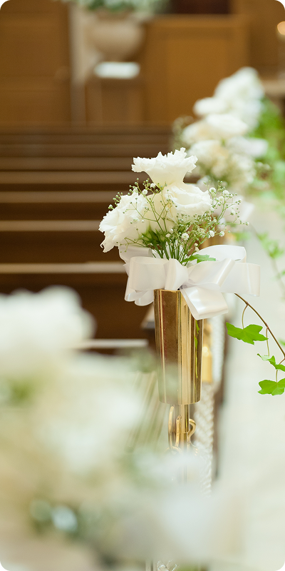 結婚式の流れのイメージ写真