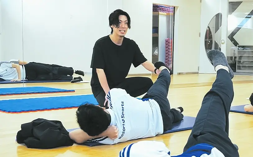 実技トレーニング風景