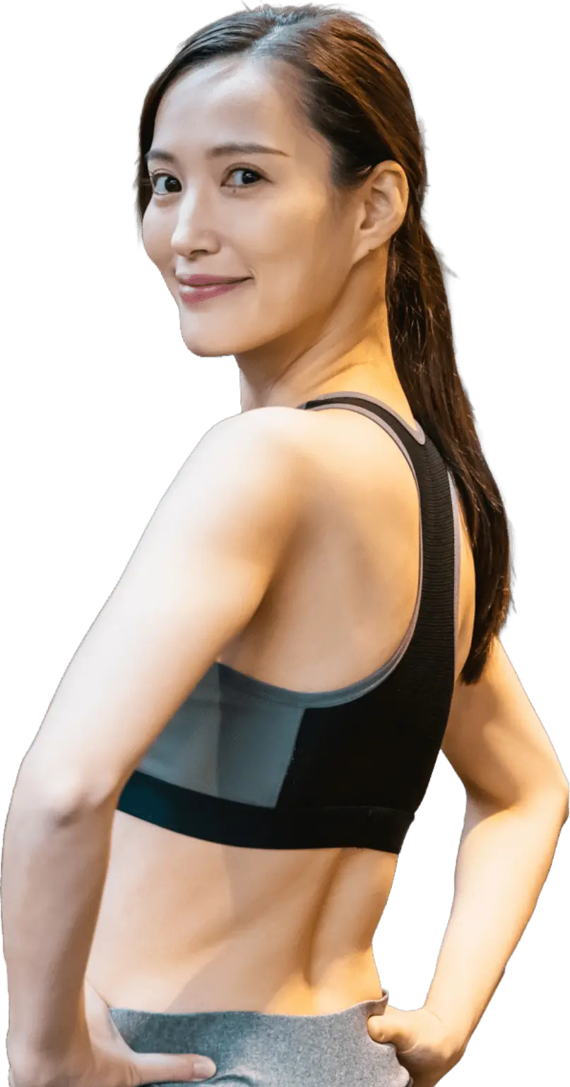 女性トレーナーの画像